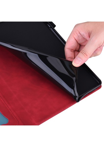 Xiaomi Redmi Için Pad Se 4g 8.7 Inç Pu Deri Iş Folio Koruyucu Kart Sahibinin Tablet Kılıfı (Yurt Dışından)