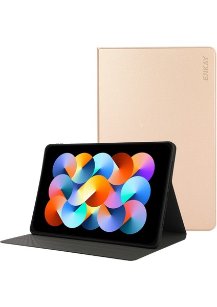 Xiaomi Redmi Için Pad Otomatik Uyandırma Uyku Pu Deri Tpu Ayarlanabilir Stand Koruma Tablet Kılıfı (Yurt Dışından)