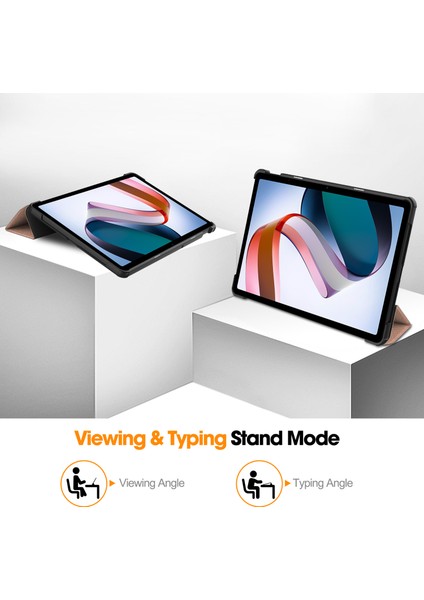 Xiaomi Redmi Pad Se Üç Katlı Standı Pu Deri Tablet Kılıfı (Yurt Dışından) fırsatları