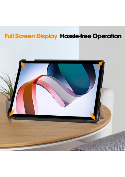 Xiaomi Redmi Pad Se Üç Katlı Standı Pu Deri Tablet Kılıfı (Yurt Dışından) indirimleri