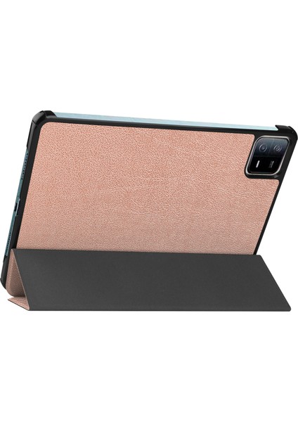 Xiaomi Pad 6 Üç Katlı Standı Otomatik Uyandırma Uyku Deri Tablet Kılıfı (Yurt Dışından) fırsatları
