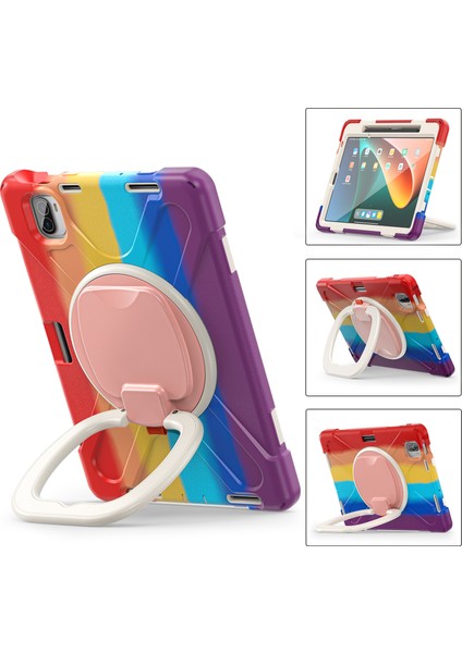 Xiaomi Pad 5 Için Köşe Koruma Pc Dönen Silikon Tablet Kılıfı (Yurt Dışından) fiyatları