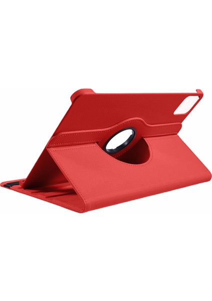 Xiaomi Pad 6s Pro 12.4 Döner Stand Pu Deri Elastik Bantlı Pc Tablet Kılıfı (Yurt Dışından)