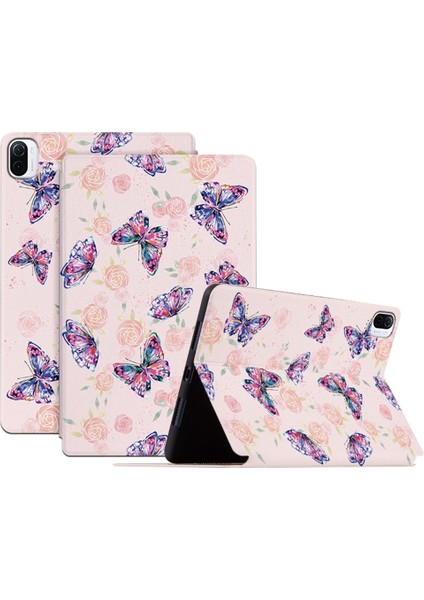 Xiaomi Pad 5 Için Baskılı Koruyucu Baskılı Stand Tablet Kılıfı (Yurt Dışından)