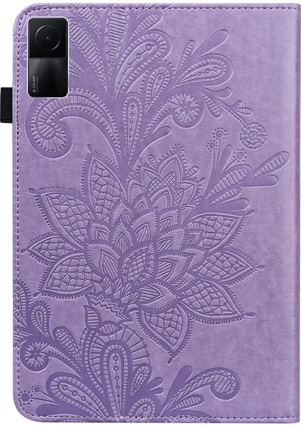 Çiçek Baskı Xiaomi Redmi Için Pad Destekleyen Stand Cüzdan Pu Deri Iç Tpu Koruyucu Tablet Kılıfı (Yurt Dışından) indirimleri