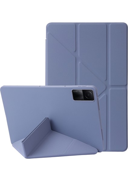 Xiaomi Redmi Pad Se Pu Deri Silikon Stand Tablet Kılıfı (Yurt Dışından)
