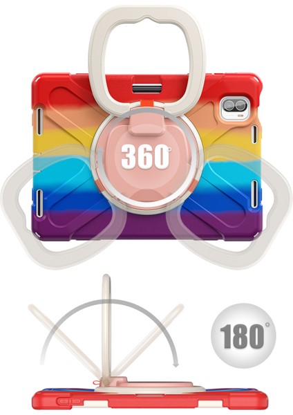 Xiaomi Pad 5 Için Köşe Koruma Pc Dönen Silikon Tablet Kılıfı (Yurt Dışından) modelleri