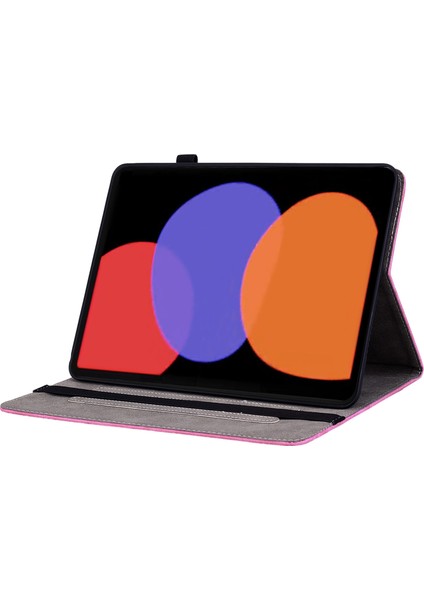 Xiaomi Pad 6 Pad 6 Pro Stand Kartı Yuvaları Baskılı Pu Deri Tablet Kılıfı (Yurt Dışından) fırsatları
