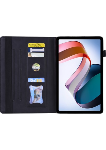 Xiaomi Redmi Için Pad Pu Deri Iş Folio Standı Elastik Bant Cüzdan Kalem Tutucu Koruma Tablet Kılıfı (Yurt Dışından) modelleri