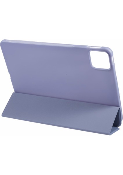 Xiaomi Pad 6 S Pro 12.4 Üç Katlı Stand Pu Deri Silikon Tablet Kılıfı (Yurt Dışından) indirimleri