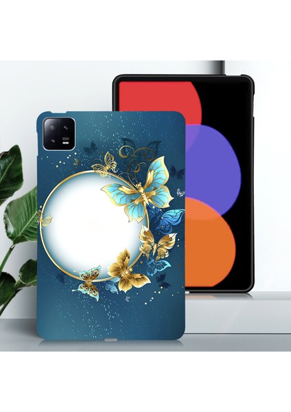 Xiaomi Pad 6 Için Tpu Desen Baskı Ince Koruyucu Ay ve Tablet Kılıfı (Yurt Dışından)