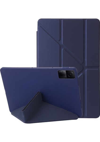 Xiaomi Redmi Pad Se Pu Deri Silikon Standı Tablet Kılıfı (Yurt Dışından)