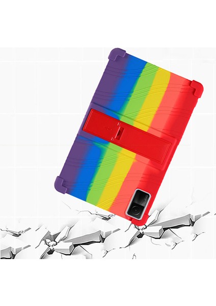 Xiaomi Redmi Için Pad Koruyucu Şok Emici Yumuşak Silikon Pc Gökkuşağı Tablet Kılıfı (Yurt Dışından) fırsatları