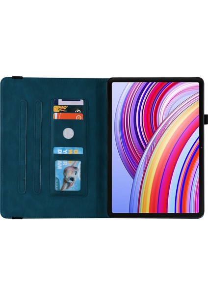Xiaomi Redmi Için Pad Pro Koruyucu Pu Deri Çiçek Standı Tablet Kılıfı (Yurt Dışından) fırsatları