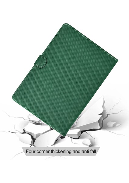 Xiaomi Redmi Pad Se Durumda Karbon Fiber Doku Pu Deri Standı Görünüm Tablet Kılıfı (Yurt Dışından)