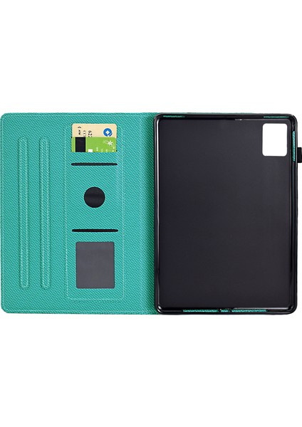 Xiaomi Redmi Pad Se Durumda Karbon Fiber Doku Pu Deri Standı Görünüm Tablet Kılıfı (Yurt Dışından)