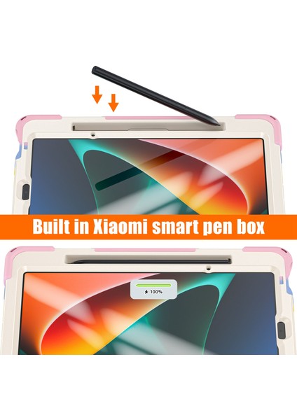 Xiaomi Pad 5 Için 11 Inç 360 Rotasyon Çekme Pc Silikon El Bandı ile Tablet Kılıfı (Yurt Dışından) fiyatları