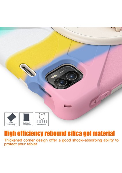 Xiaomi Pad 5 Için 11 Inç 360 Rotasyon Çekme Pc Silikon El Bandı ile Tablet Kılıfı (Yurt Dışından) indirimleri