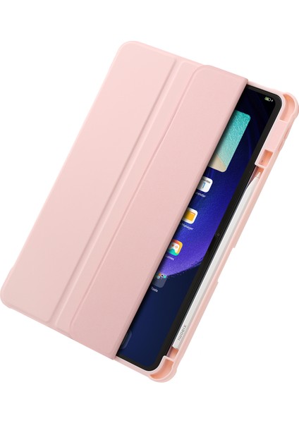 Xiaomi Pad 6 Pad 6 Pro Üç Katlı Standı Pu Deri Şeffaf Akrilik Tpu Akıllı Tablet Kılıfı (Yurt Dışından) indirimleri