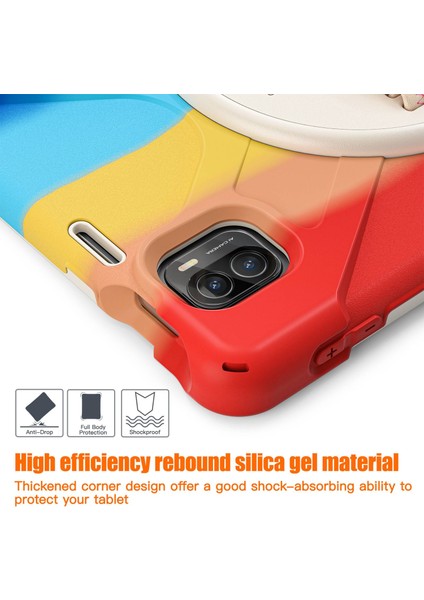 Xiaomi Pad 5 Için 11 Inç 360 Rotasyon Çekme Pc Silikon El Bandı ile Tablet Kılıfı (Yurt Dışından) indirimleri