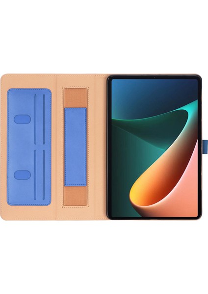 Xiaomi Pad 5 Için Iş Tarzı Pu Deri El Kayışı Tamı Kart Yuvalı Koruyucu Stand Tablet Kılıfı (Yurt Dışından) fiyatları
