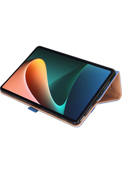 Xiaomi Pad 5 Için Iş Tarzı Pu Deri El Kayışı Tamı Kart Yuvalı Koruyucu Stand Tablet Kılıfı (Yurt Dışından) indirimleri