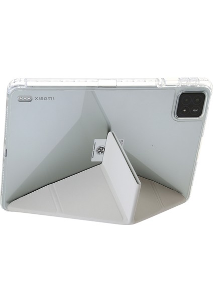 Xiaomi Pad 6s Pro 12.4 Origami Standı Tpu Akrilik Pu Deri Tablet Kılıfı (Yurt Dışından) fiyatları