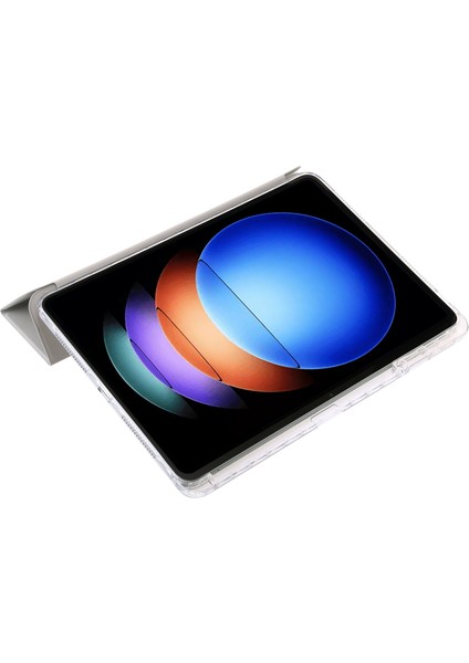 Xiaomi Pad 6s Pro 12.4 Origami Standı Tpu Akrilik Pu Deri Tablet Kılıfı (Yurt Dışından) indirimleri