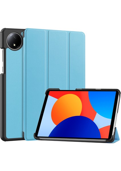 Xiaomi Redmi Pad Se Için Deri Standı Gök Tablet Kılıfı (Yurt Dışından)