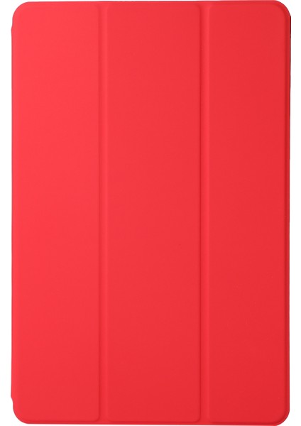 Sert Pc Pu Deri Üç Katlı Standı I Ince Için Xiaomi Pad 5 5 Pro Tablet Kılıfı (Yurt Dışından)