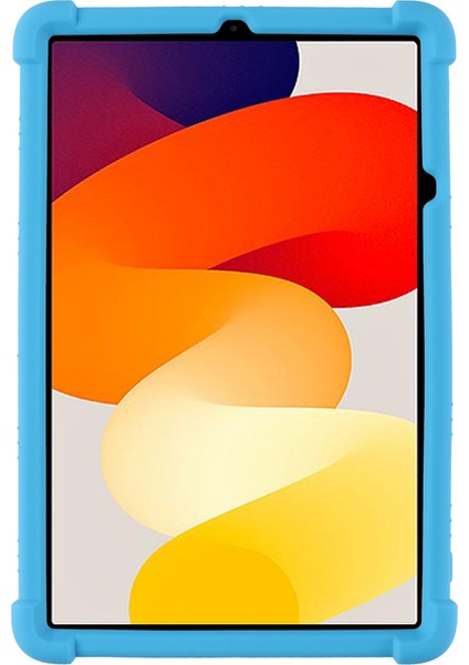 Xiaomi Pad 5 Pro Için 11 Inç Katlanır Yumuşak Silikon Gök Tablet Kılıfı (Yurt Dışından)