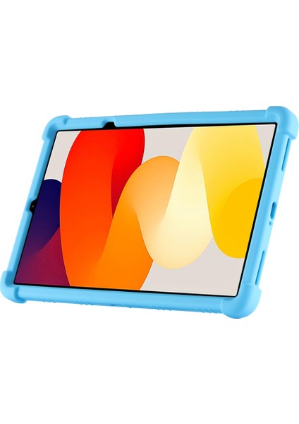 Xiaomi Pad 5 Pro Için 11 Inç Katlanır Yumuşak Silikon Gök Tablet Kılıfı (Yurt Dışından)