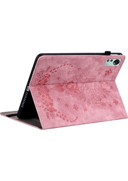 Standı Xiaomi Pad 5 Pro 12.4 (2022) Baskılı Pu Deri Kart Yuvalı Tablet Kılıfı (Yurt Dışından) indirimleri