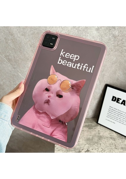 Xiaomi Pad 6 Pad 6 Pro Koruyucu Hayvan Desen Tpu Tablet Kılıfı (Yurt Dışından)