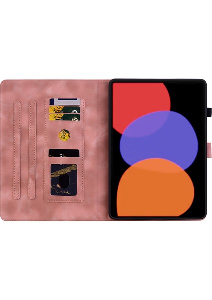 Xiaomi Pad 6 Pad 6 Pro Standı Pu Deri Kart Tutucu Tablet Kılıfı (Yurt Dışından)