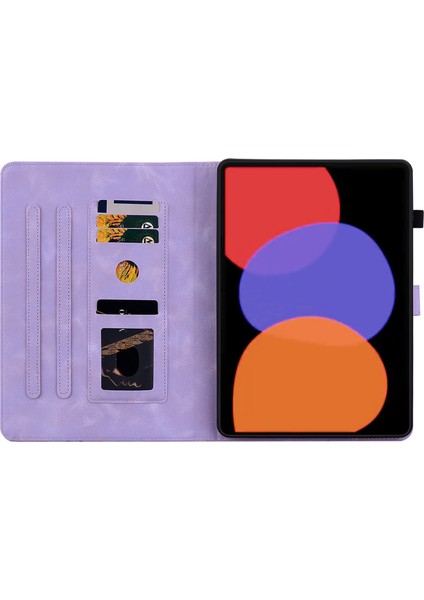Xiaomi Pad 6 Pad 6 Pro Standı Pu Deri Kart Tutucu Tablet Kılıfı (Yurt Dışından)