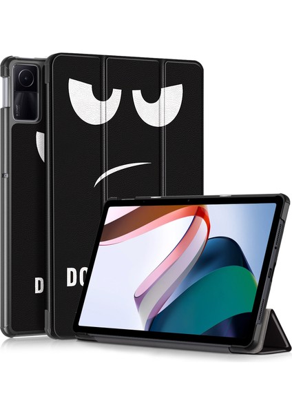 Xiaomi Redmi Pad Se Üç Katlı Stand Desen Baskı Pu Deri Bana Dokunma Tablet Kılıfı (Yurt Dışından)