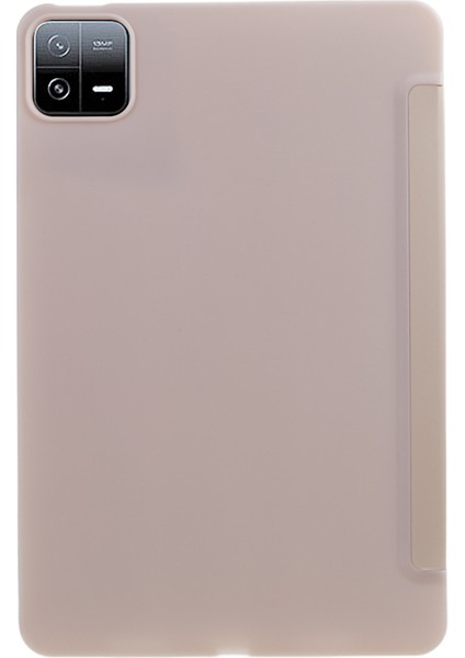 Xiaomi Pad 6 Pad 6 Pro Üç Katlı Stand Pu Deri Petek Doku Otomatik Uyandırma Uyku Akıllı Tablet Kılıfı (Yurt Dışından)