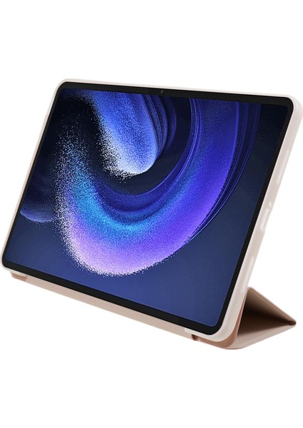 Xiaomi Pad 6 Pad 6 Pro Üç Katlı Stand Pu Deri Petek Doku Otomatik Uyandırma Uyku Akıllı Tablet Kılıfı (Yurt Dışından)