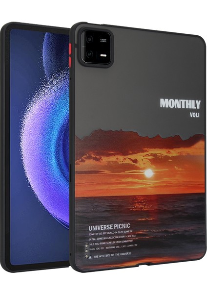 Xiaomi Pad 6 Pad 6 Pro Manzara Serisi Desen Gün Batımı Tablet Kılıfı (Yurt Dışından)