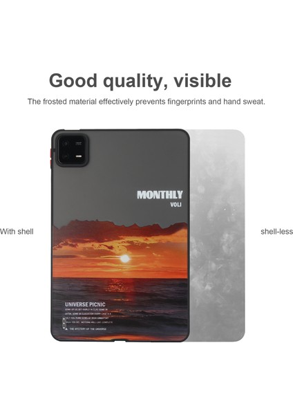 Xiaomi Pad 6 Pad 6 Pro Manzara Serisi Desen Gün Batımı Tablet Kılıfı (Yurt Dışından) fiyatları
