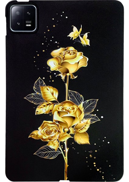 Xiaomi Pad 6 Için Tpu Desen Baskı Ince Koruyucu Tablet Kılıfı (Yurt Dışından)