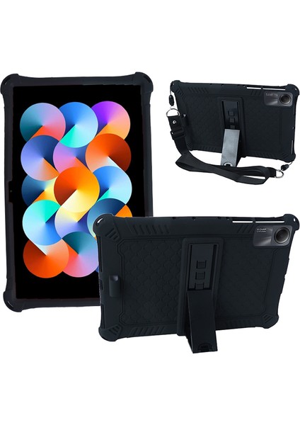 Xiaomi Redmi Pad Se Için Pc Silikon Omuz Askılı Tablet Kılıfı (Yurt Dışından)