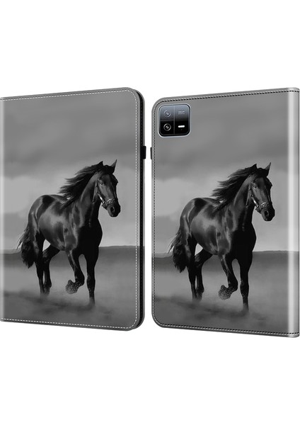 Xiaomi Pad 6 Pad 6 Pro Desen Pu Deri Tablet Kılıfı (Yurt Dışından)