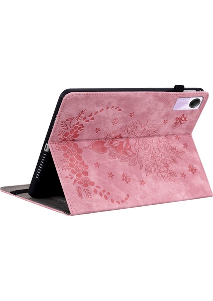 Xiaomi Redmi Pad Se Pu Deri Baskılı Kart Tutucu Tablet Kılıfı (Yurt Dışından)