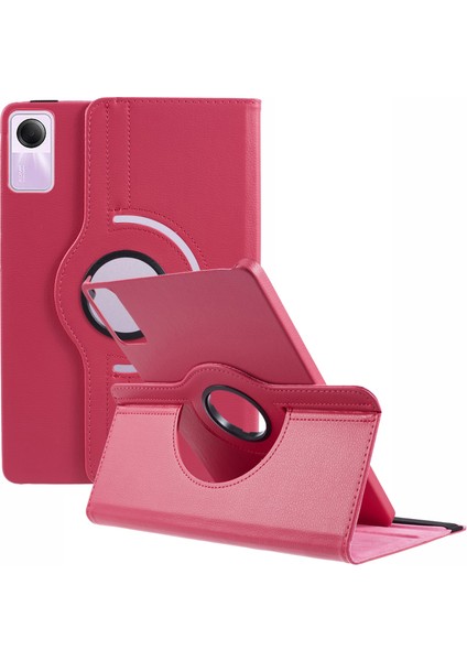 Xiaomi Redmi Için Pad Se Durumda Litchi Doku Pu Deri Koruyucu Elastik Bant Tablet Kılıfı (Yurt Dışından)