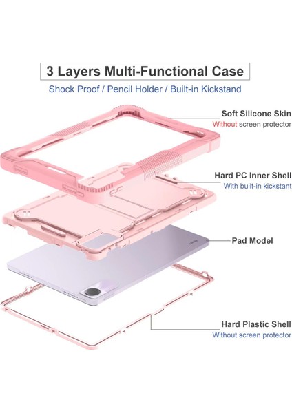 Xiaomi Redmi Pad Se Silikon Pc Koruyucu Tablet Kılıfı (Yurt Dışından) fırsatları