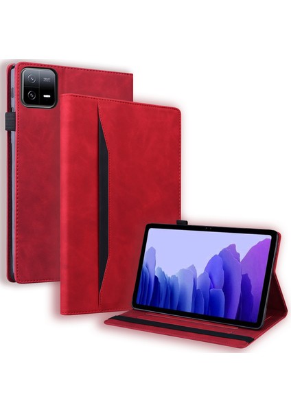 Xiaomi Pad 6s Pro 12.4 Pu Deri Iş Standı Tablet Kılıfı (Yurt Dışından)