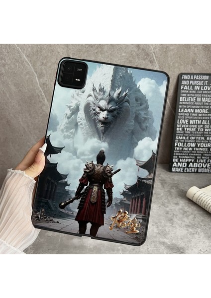 Efsane Oyun Için Xiaomi Pad 6 Pad 6 Pro Dokunmatik Tpu Pc Arka Arka Gölge Tablet Kılıfı (Yurt Dışından)