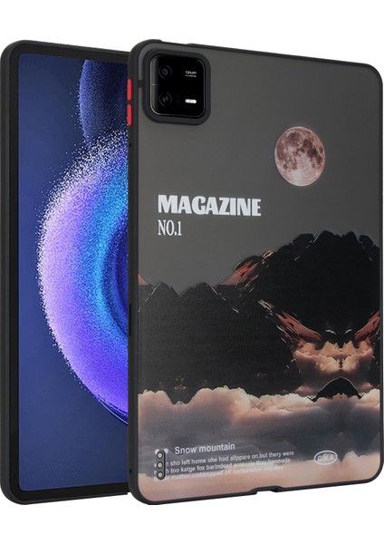 Xiaomi Pad 6 Pad 6 Pro Manzara Serisi Desen Beyaz Kar Tablet Kılıfı (Yurt Dışından)